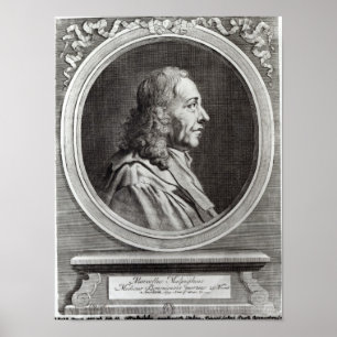Póster Marcello Malpighi de 67 años, 1694