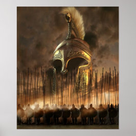 Póster March of the Greek Phalanx
