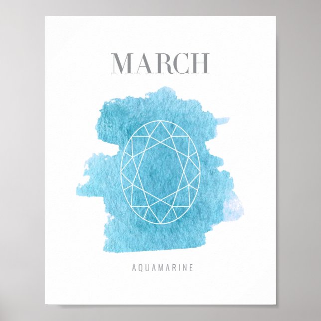 Póster Marcha de Aves de Aquamarine (Frente)