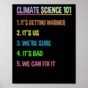 Póster Marcha De La Ciencia - Regalo Del Día De La Tierra