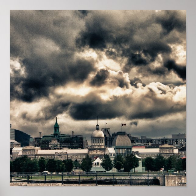 Póster Marche Bonsecours/Bonsecours Market (Frente)