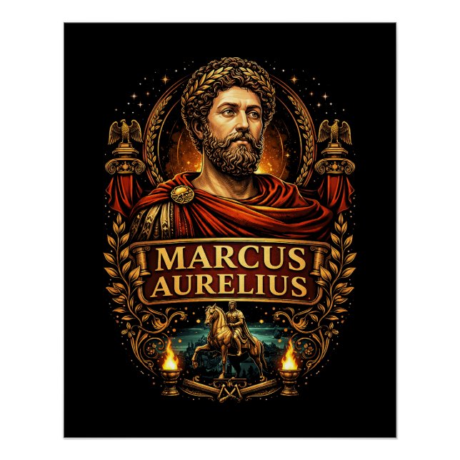 Póster Marco Aurelio (Anverso)