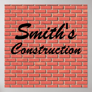Póster Marco de construcción