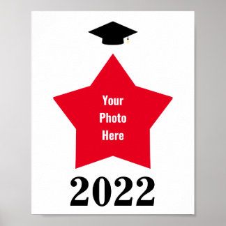 Póster Marco de forma de imagen estrella