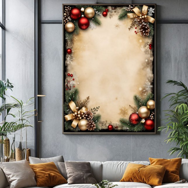 Póster Marco de Navidad Vintage (Subido por el creador)