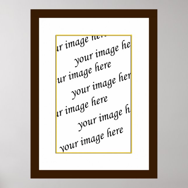 Póster Marco de poster fotográfico (Frente)