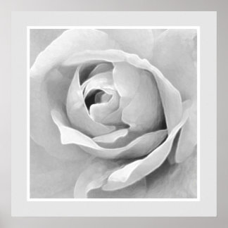Póster Marco de trama de trama etéreo Rosa