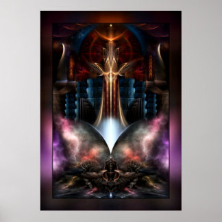Póster Marco del borde del trilicón