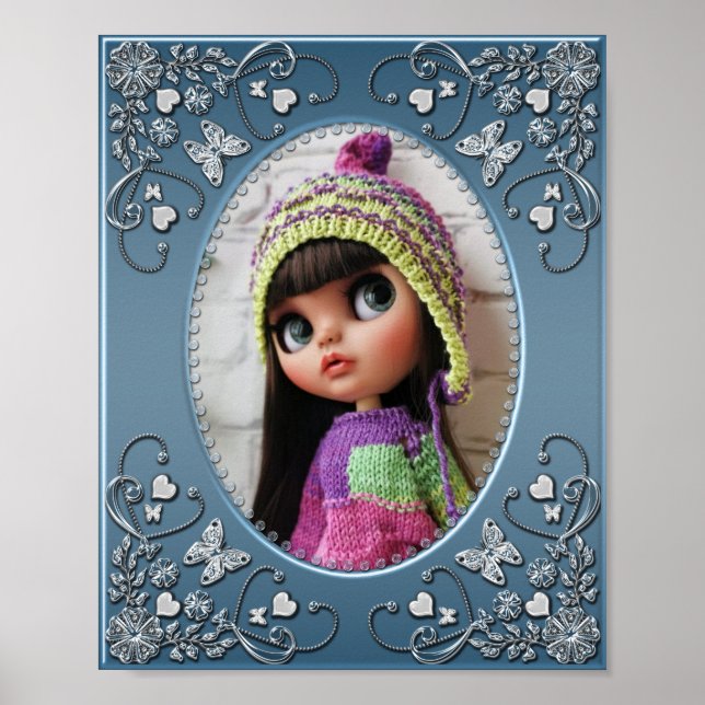 Póster Marco fotográfico de vidrio , para foto , fotogram (Frente)