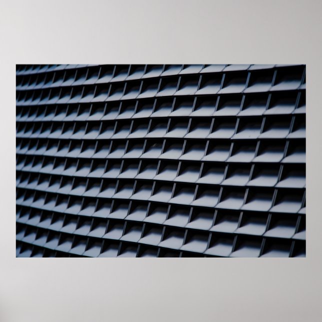 Póster Marco plástico negro (Frente)