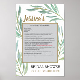 Póster Marco Poster Rústico de foto de prop. de vegetació