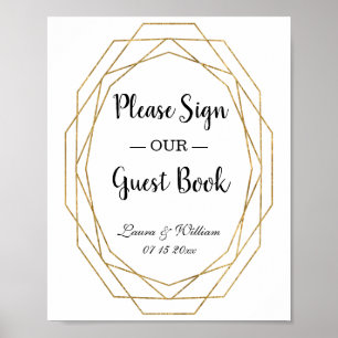 Póster Marco purpurina Por Favor Rótulo Nuestro Rótulo De