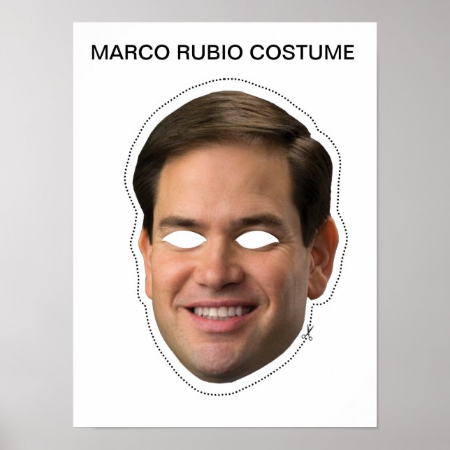 Póster Marco Rubio Costume (Frente)