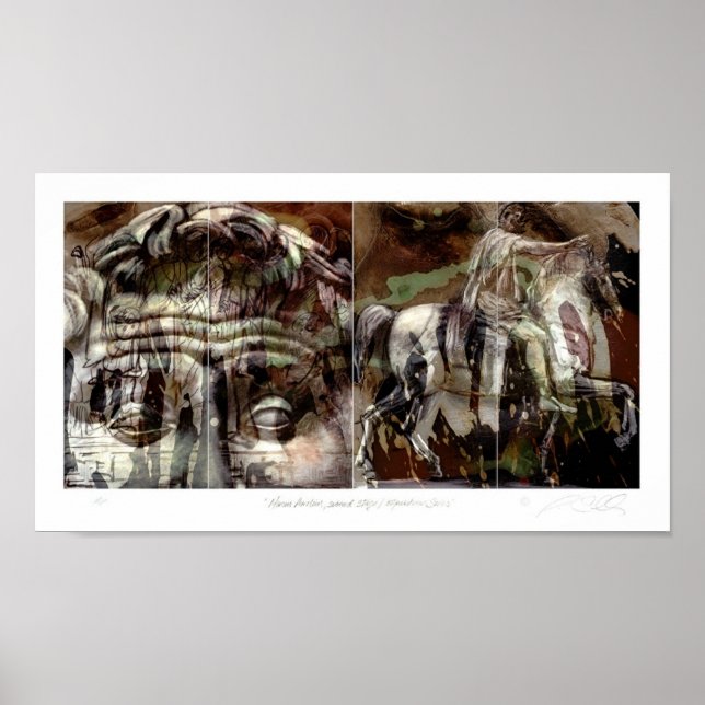 Póster Marcus Aurelius / Serie 2ª Etapa / Ecuestre (Frente)