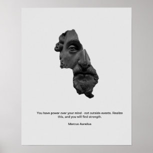 Póster Marcus Aurelius T Shirt