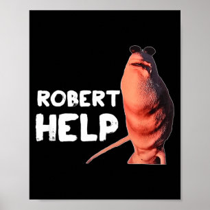 Póster Marcus El Gusano Meme Gráficos Divertidos Vrchat R