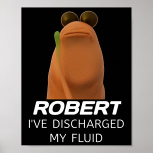 Póster Marcus El Gusano Robert He Descargado Mi Líquido G