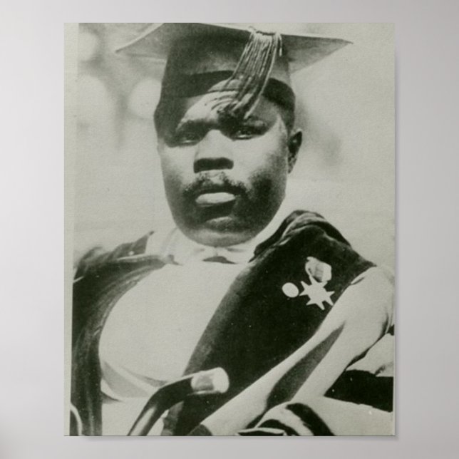 Póster Marcus Garvey Senior (Frente)