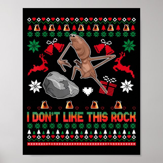 Póster Marcus The Worm I Don't Like This Rock  (Frente)