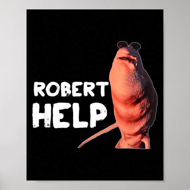 Póster Marcus The Worm Meme Funny Graphics Vrchat Robert  (Frente)