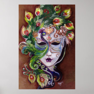 Póster Mardi Gra La La Poster