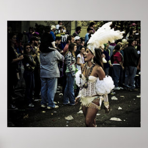 Póster Mardi Gras