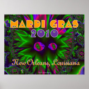 Póster Mardi Gras 2010