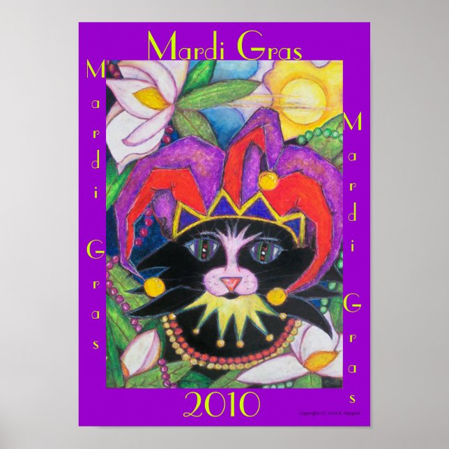 Póster Mardi Gras 2010 (Frente)