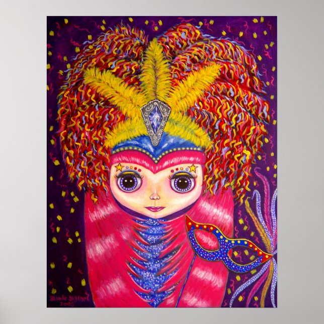 Póster Mardi Gras Doll (Frente)
