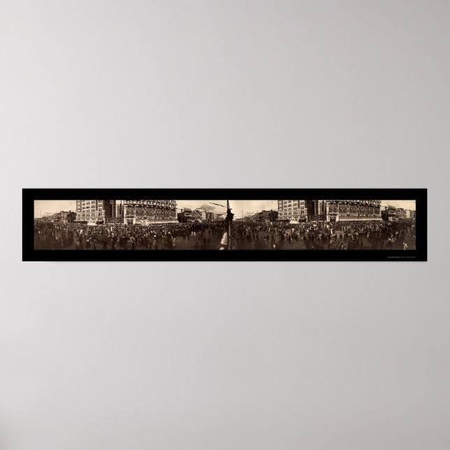 Póster Mardi Gras Nueva Orleans Foto 1910 (Frente)