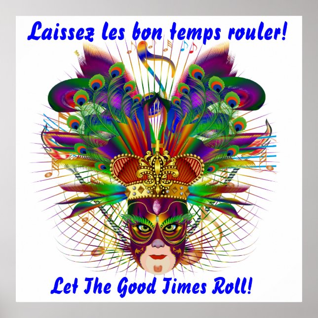 Póster Mardi Gras Por Favor Ver Notas (Frente)
