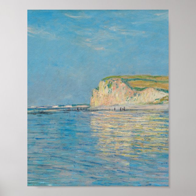 Póster Marea baja en Pourville, cerca de Dieppe Claude Mo (Frente)