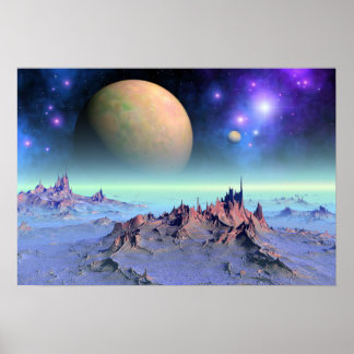 Póster Marea celeste