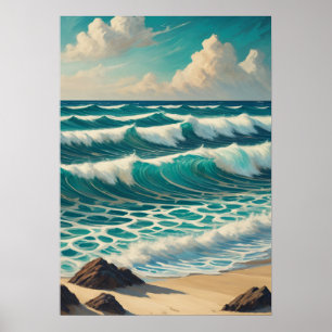 Póster Marea de la Cresta Azur