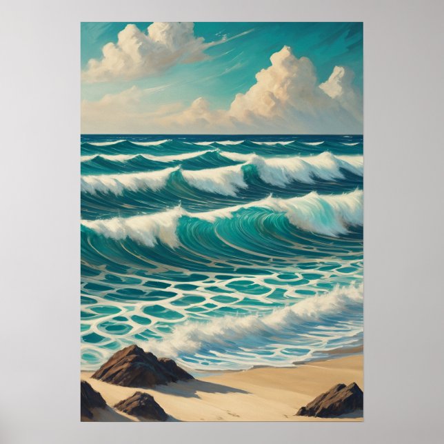 Póster Marea de la Cresta Azur (Frente)