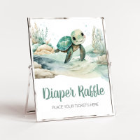 Marea Turtle Baby Shower Diaper Raffle