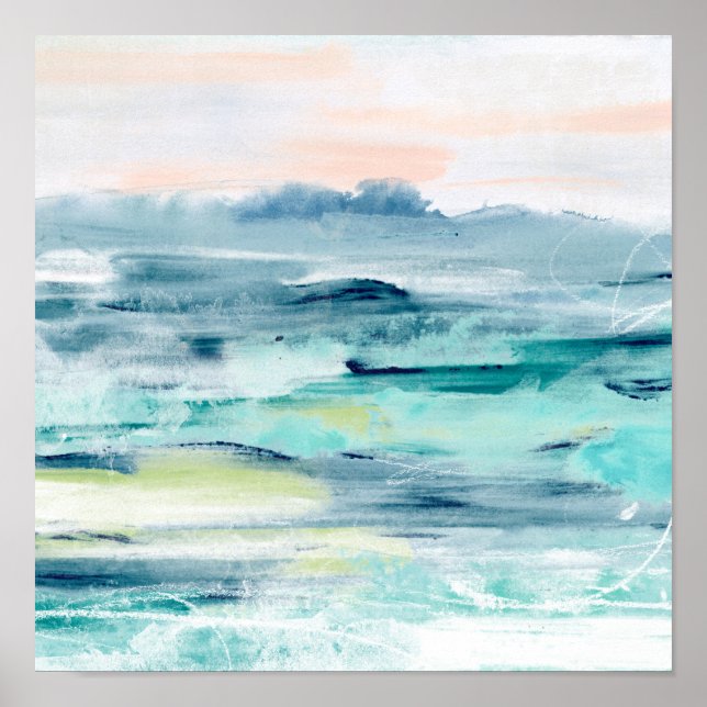 Póster Mareas de playa II (Frente)