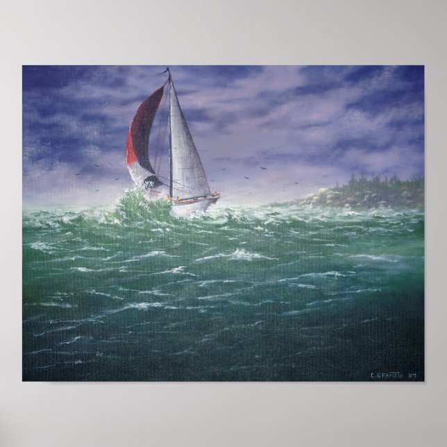 Póster Mareas rough (Frente)