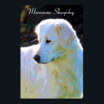 Póster Maremma sheepdog pop art poster<br><div class="desc">Beautiful Maremma sheepdog pop art poster.</div>