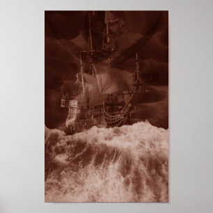 Póster Mares Altos