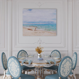 Póster Mares El Día Cita Barco Pesquero