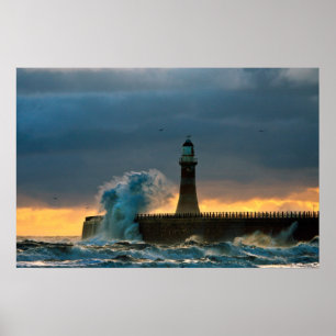 Póster Mares tormentosos en Poster Roker/Imprimir