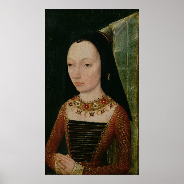 Póster Margaret of York  Duchess of Burgundy, c.1477 (Frente)