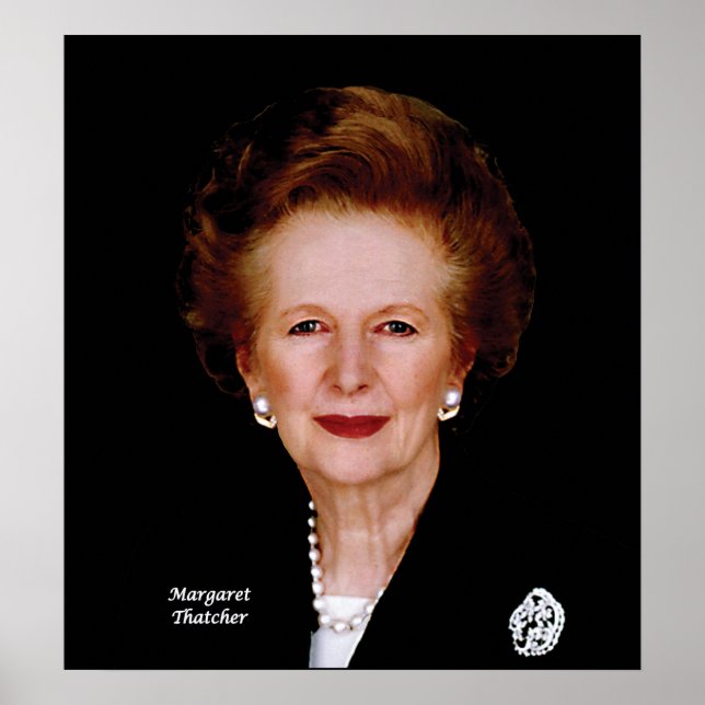 Póster Margaret Thatcher (Frente)