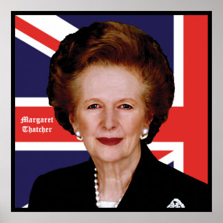Póster Margaret Thatcher