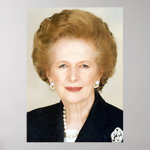 Póster Margaret Thatcher La Dama De Hierro