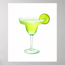 Póster Margarita Cocktail Poster - SRF