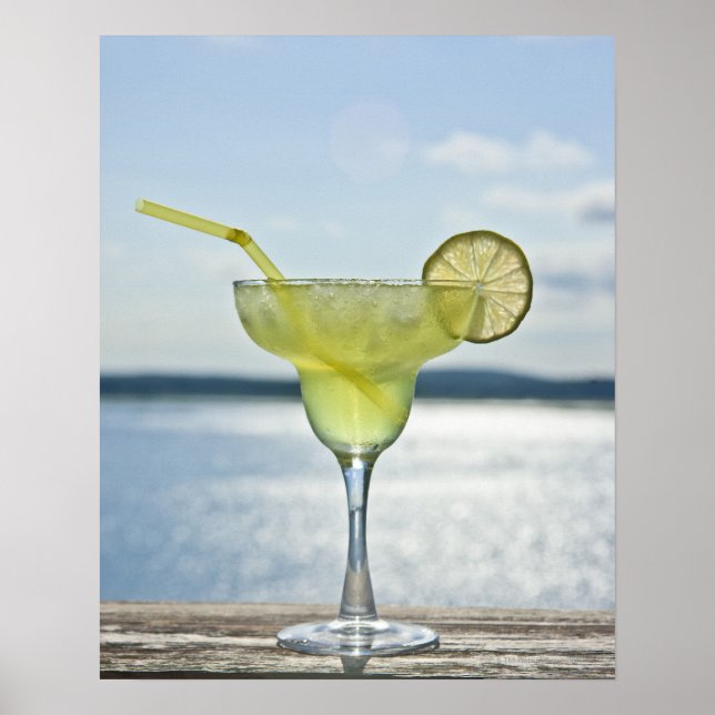 Póster Margarita junto al mar (Frente)