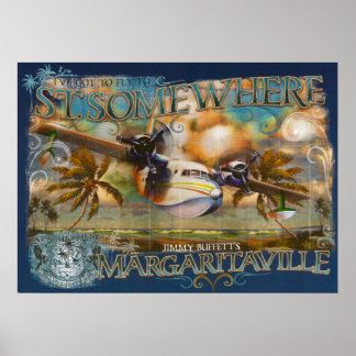 Póster Margarita Poster=St. En algún lugar