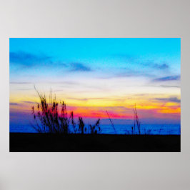 Póster Margarita Sunset Poster